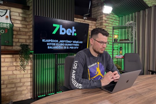 „Ryto“ šansus prieš „Žalgirį“ J. Lekšas prilygino nuliui