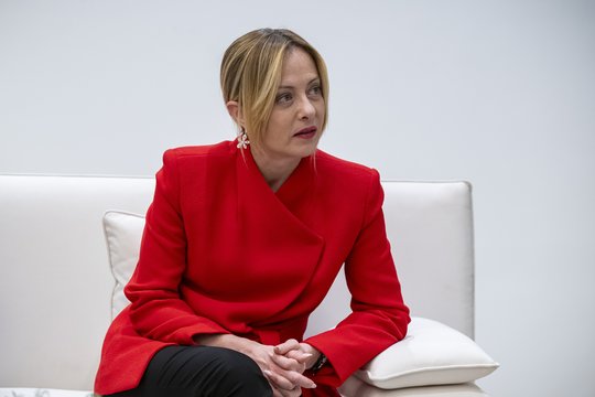 G. Meloni: Italija automatiškai nebepratęs gynybos sutarties su Izraeliu galiojimo
