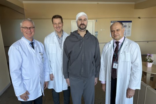 Klaipėdoje – medicinos stebuklas: medikai atkūrė paciento kaukolę