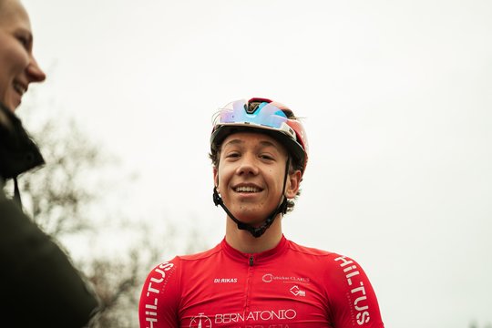 Jaunojo Lietuvos dviratininko talentą įvertino garsus čempionas: skyrė stipendiją