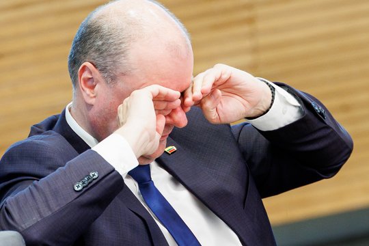 S. Skverneliui prakalbus apie karjeros pabaigą, pasigedo dar vieno žingsnio: kyla abejonių, ar iš tikrųjų nori padėti partijai