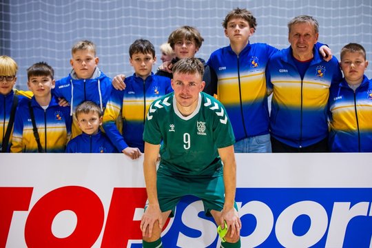 Lietuvos futsal rinktinės kapitonas: „Keistas jausmas, kai pralaimi, bet vis tiek esi laimingas“