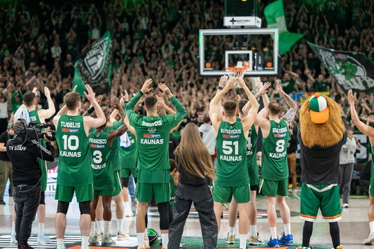 „Žalgiris“ Eurolygos reguliarųjį sezoną užbaigs pilnutėlėje arenoje