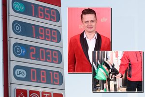 Seimui laikinai sumažinus dyzelino akcizą – netikėta Ąžuolo Žvagulio reakcija