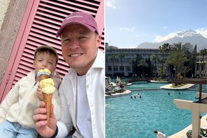 Laurynas Suodaitis su sūnumi atostogavo Turkijoje: „Važiavome patikrinti patys“