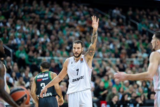 Kuveite žaidęs J. Lauvergne‘as keliasi į „Partizan“
