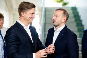 „Socdemai“ keisti koalicijos kol kas nelinkę: atsakymą sau jau turi ir V. Sinkevičius