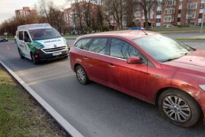 Vilniuje policijos demaskuotas girtas vairuotojas bandė apsimesti ligoniu