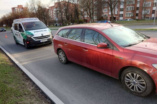 Vilniuje policijos demaskuotas girtas vairuotojas bandė apsimesti ligoniu