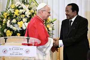 Popiežius paragino Kamerūno valdžią pasitikrinti sąžinę