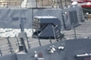 Paaiškėjo paslaptingos įrangos JAV karinio laivo denyje paskirtis