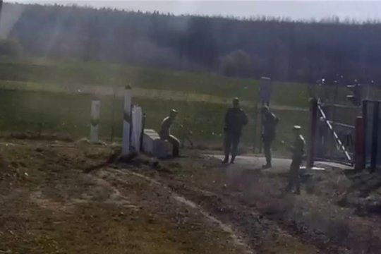 Šalčininkų rajone Baltarusijos pasienietis neteisėtai perėjo sieną į Lietuvą