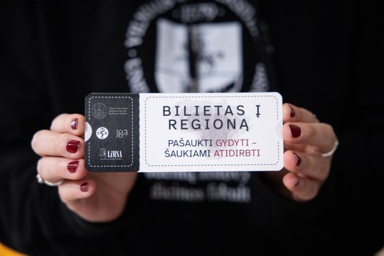 Seime – medicinos studentų akcija prieš privalomus šaukimus dirbti regionuose