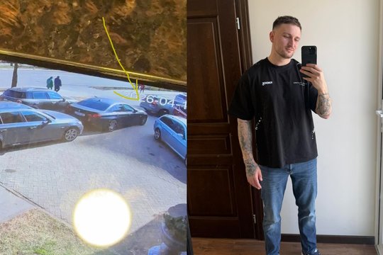 Vilniuje pavogtas britų influencerio automobilis: paaiškėjo, kuo viskas baigėsi