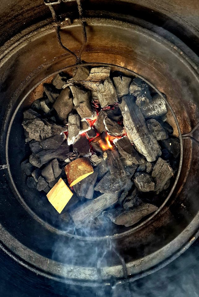 Grilio meistras Kristupas Krivickas.<br>Asmeninio albumo nuotr.