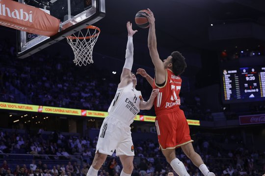 Į trejetą pakilęs „Real“ sutalžė „Crvena Zvezda“ ir privertė serbus kovoti Eurolygos įkrintamosiuose mačuose