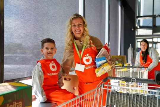 Jau šiandien prasideda 40-oji „Maisto banko“ akcija: gyventojai kviečiami aukoti visoje Lietuvoje