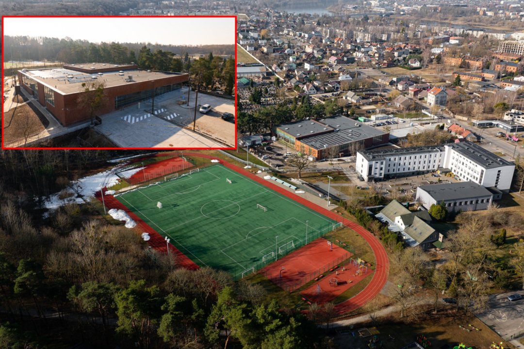 Baigtas statyti daugiau nei 13 mln. eurų kainavęs Panemunės baseinas