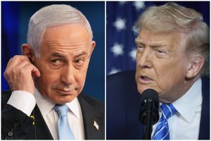 Sąjungininkai susikirto? D. Trumpo ir B. Netanyahu pareiškimai – visiškai skirtingi