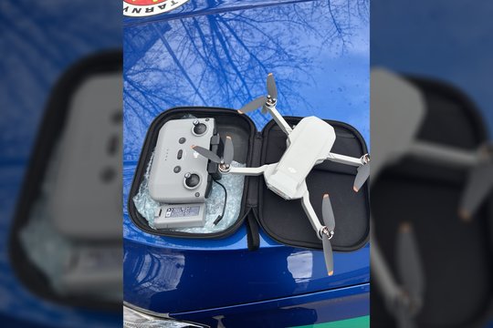 Per savaitę VST sulaikė 5 žmones, skraidinusius dronus draudžiamose zonose