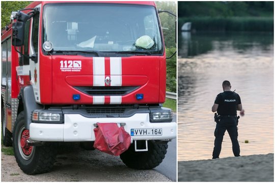 Vilkaviškio rajone nuskendo jaunas vyras