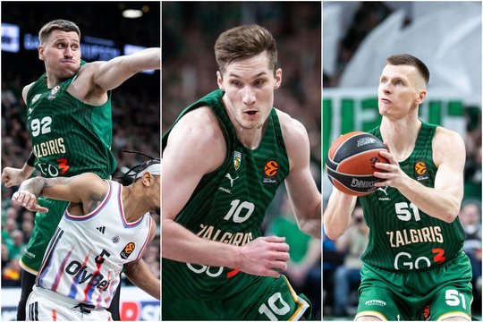 Pažymiai Eurolygos lietuviams: neįtikėtina, bet rezultatyviausi pelnė tik po 4 taškus