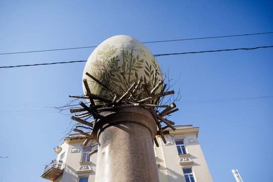 Išpuolis Vilniuje: vyras bandė sudeginti legendinį „Kiaušinį“