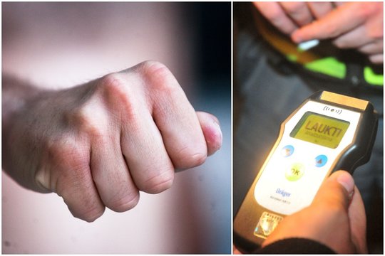 Du mušeikos Palangoje į policijos alkotesterį pripūtė retai matomus skaičius