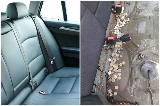 Neįprastas radinys moters BMW automobilyje: aptiko tikrą lobį