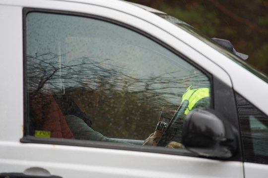 Sostinės kelių policijai įkliuvo nelegalas