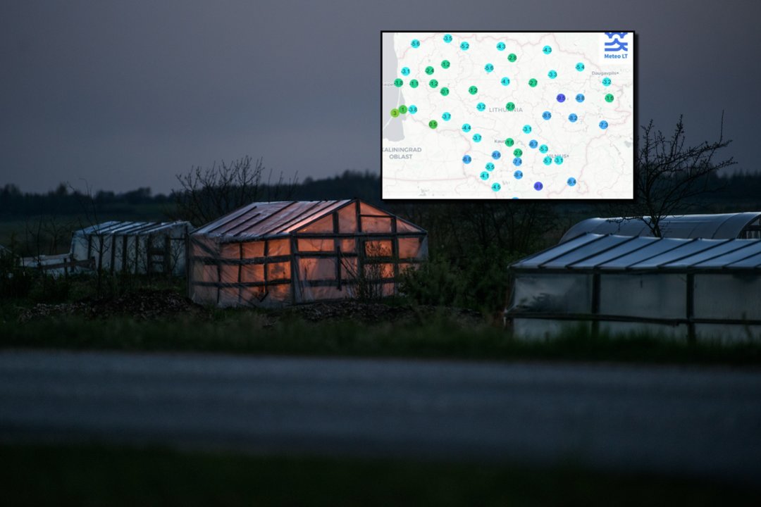 Dalyje Lietuvos – beveik -10 laipsnių šalnos: sinoptikai įspėja – tai dar ne pabaiga