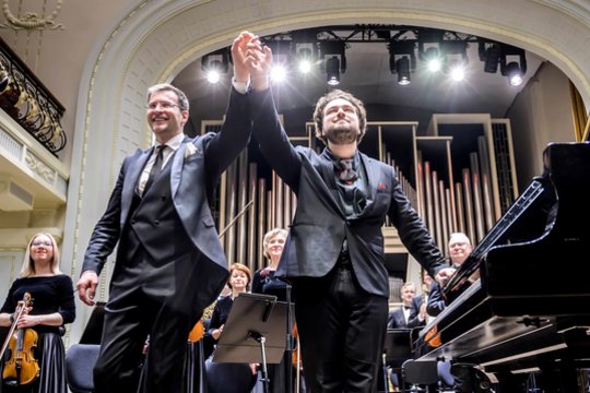 J. Brahmso ir A. Dvorako šedevrai – LNSO, L. Geniušo ir M. Pitrėno koncerte