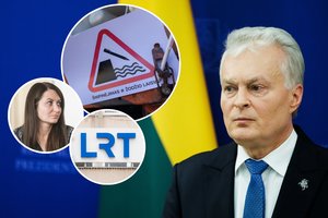 Po incidento LSDP taryboje – G. Nausėdos reakcija: „Remiuosi prielaida, kad tušinukas neįskrido pro langą“