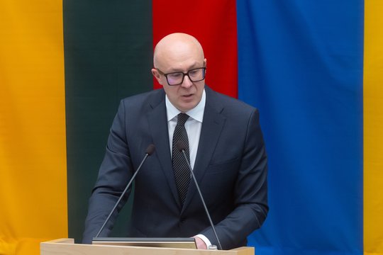 Seimas paskyrė Tomą Davulį Konstitucinio Teismo pirmininku