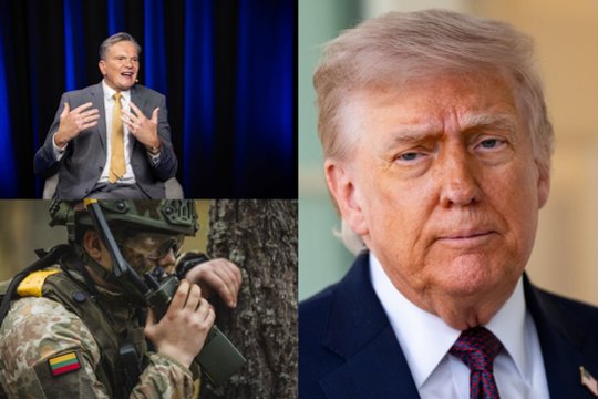 Po Europos kritikos D. Trumpui – E. Bajarūno verdiktas: laikas stotis ant savo kojų