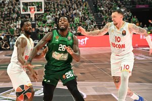 „Panathinaikos“ perlipo „Monaco“ ir prasimušė į Eurolygos atkrintamuosius mačus