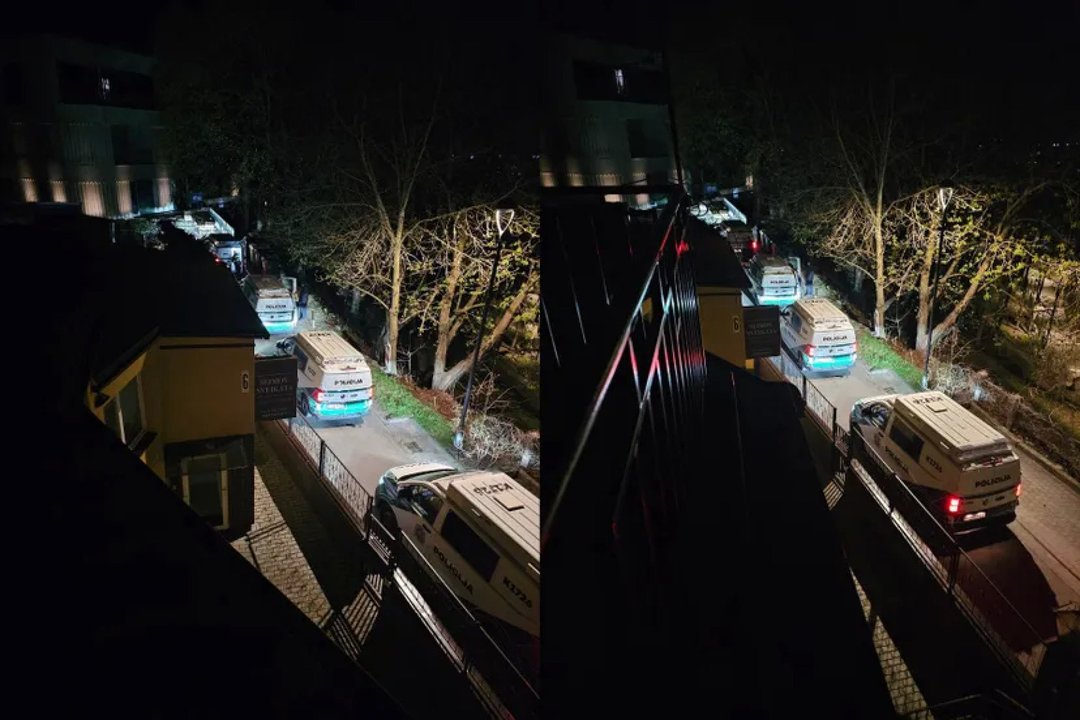 Kauno centre – gausios policijos pajėgos su šunimis: paaiškėjo, kas vyko