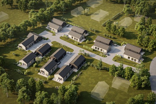 Tokių vietų Bajoruose beveik nebeliko: kyla 16 namų kvartalas