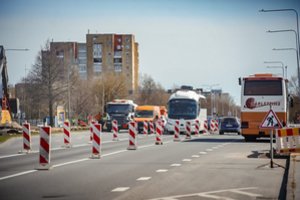 Gatvių remontas mieste sukėlė chaosą: štai ko griebėsi, kad išvengtų visiško eismo paralyžiaus