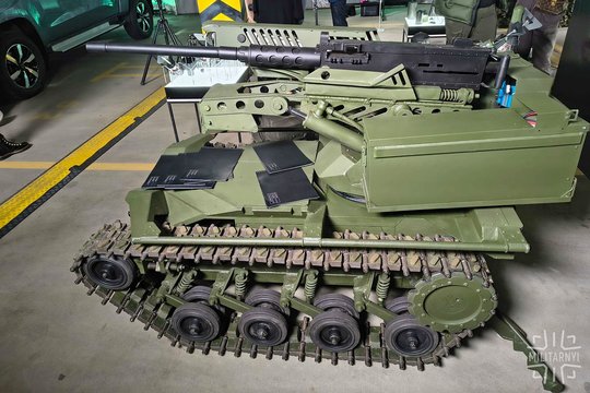 Ukrainiečiai sukūrė karinį robotą