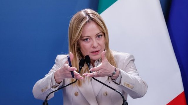 Kremliaus propagandistas užsipuolė G. Meloni: išvadino žvėrimi ir gėda žmonijai