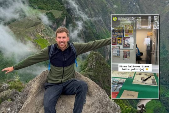 Į naują kelionę išvykęs Paulius Samoška susidūrė su nesklandumais: „Sėdim policijoj“