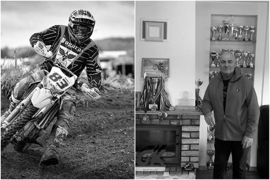 Staigiai užklupusi liga pasiglemžė Lietuvos motokroso legendą S. Zalinkevičių