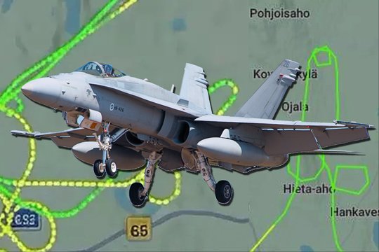 Netikėtas „menas“ padangėse: už nepadorius piešinius Suomijos pilotų kursantams gresia bausmės