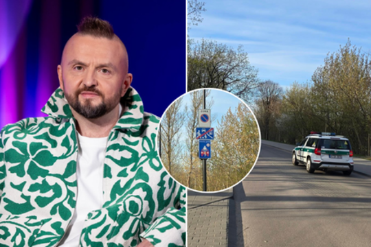 Stano įpykdė Vilniuje iškilęs kelio ženklas: „Valdžia netenka sveiko proto“