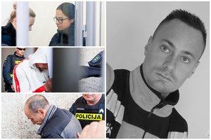 Paaiškėjo, kas įtariamai kultūristų porai gresia už paramediko nužudymą ir koks jos ryšys su trečiu įtariamuoju