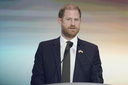 Princas Harry pasiuntė žinutę V. Putinui: sustabdykite tai