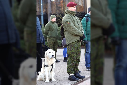 Juozo Vitkaus inžinerijos batalione paminėta Šuns diena