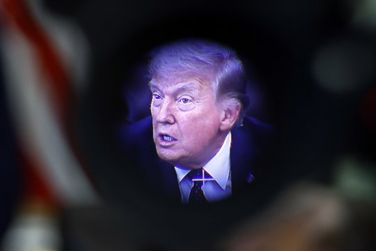 Mečys Laurinkus. D. Trumpas atsidūrė situacijoje, kurios nenumatė arba dar blogiau