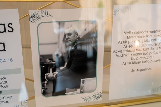 Kaune atsisveikinama su krepšinio treneriu Ramūnu Cvirka